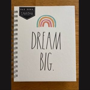 Rae Dunn DREAM BIG Rainbow 17 Month Planner